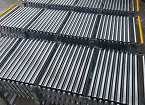 動力伸縮輸送機(jī)滾筒線